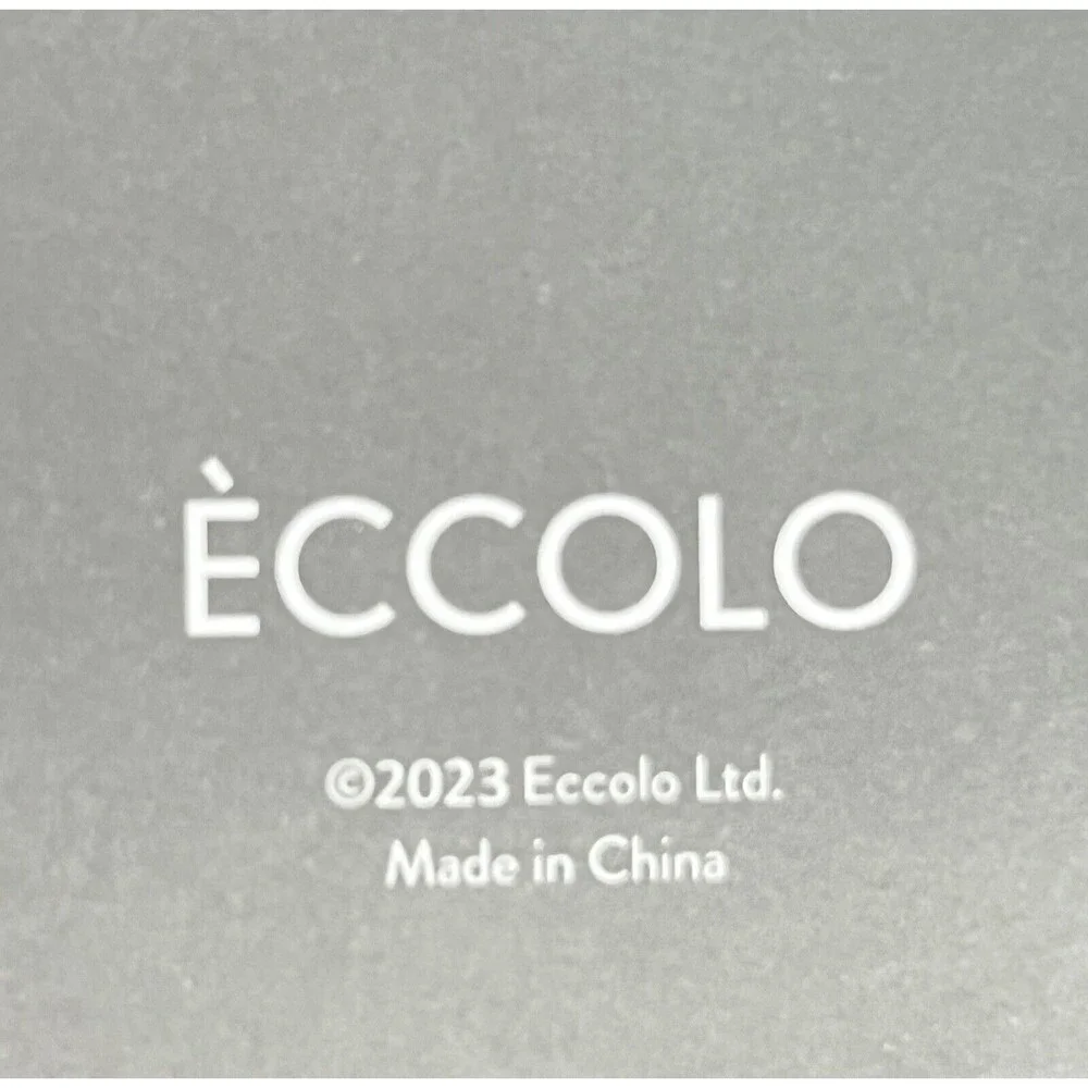 Eccolo TRAVEL Faux Leather Lined Hardcover Journal Notebook Brown Embossed